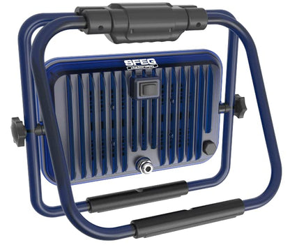 SFEG 6,500 Lumen LED Work Light with Adjustable All Metal Construction, and Impact Resistant Lens