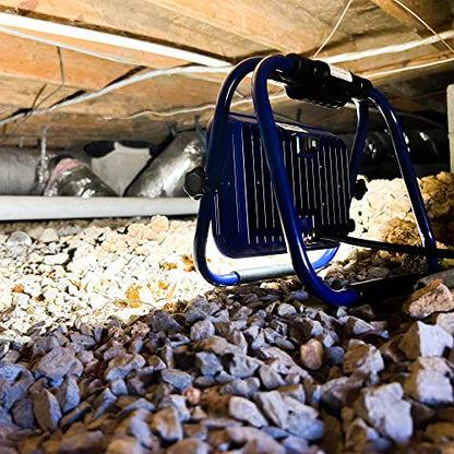 SFEG 6,500 Lumen LED Work Light with Adjustable All Metal Construction, and Impact Resistant Lens